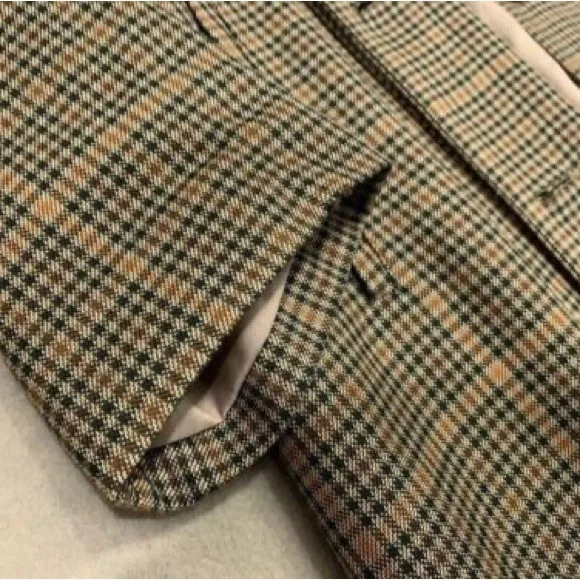 Classic Plaid Wind Coat